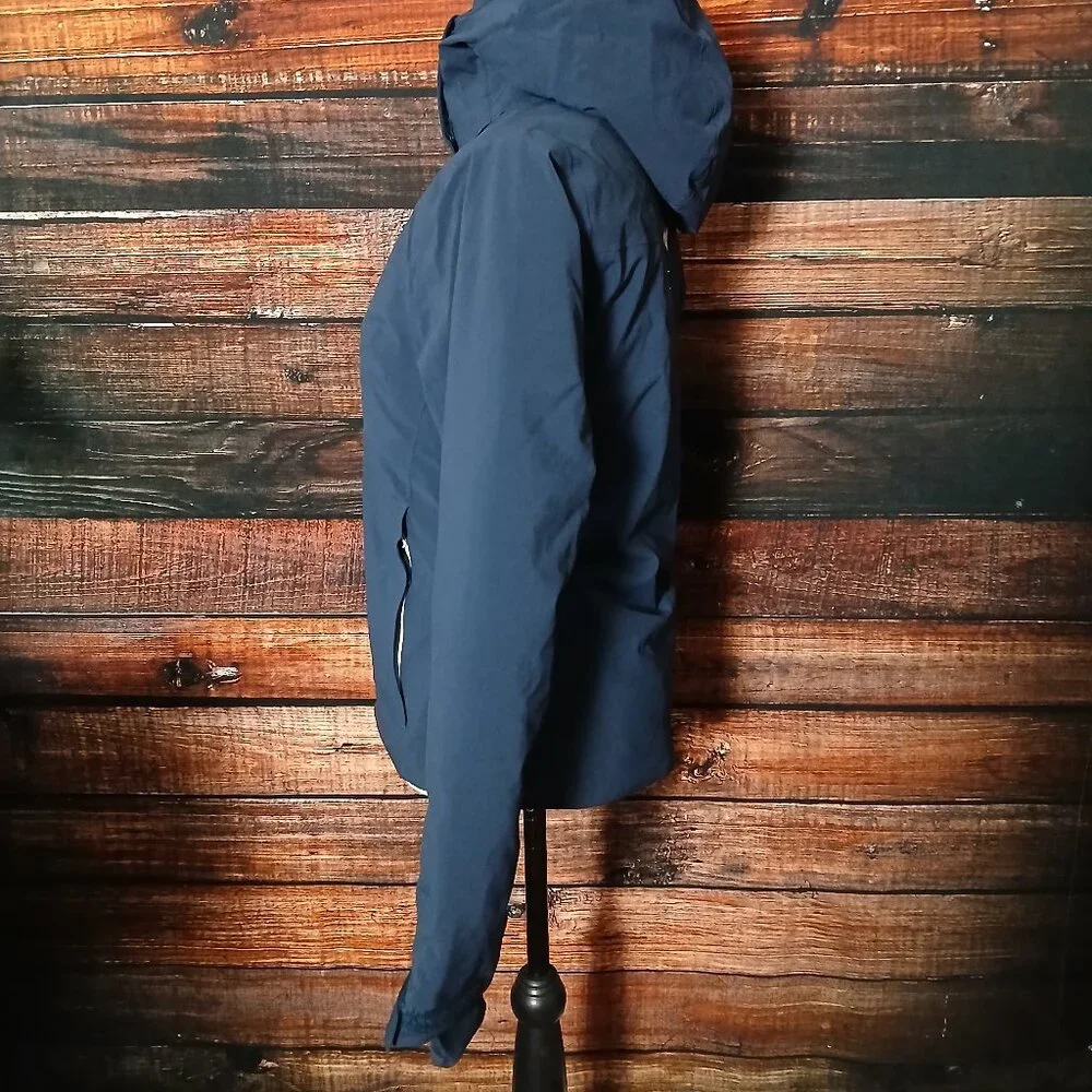 Helly Hansen XS Alphelia Lifaloft Ski Jacket Navy 65676 Waterproof Insulated - Picture 9 of 16